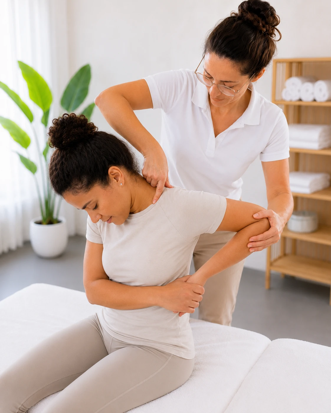 Liebscher & Bracht Schmerztherapie mit Engpassdehnung in der Praxis in Chur